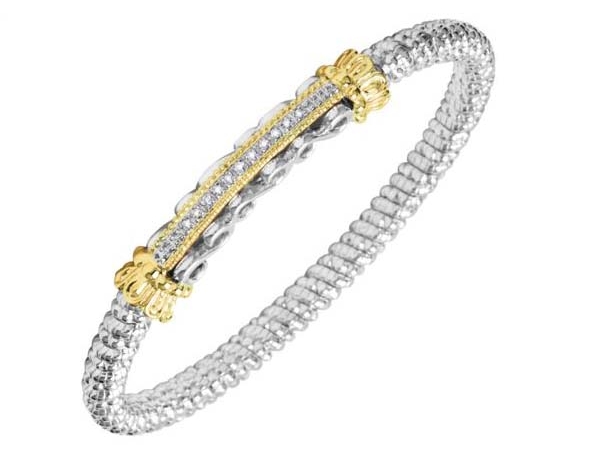 14k Gold & Sterling Silver Bracelet by Vahan
